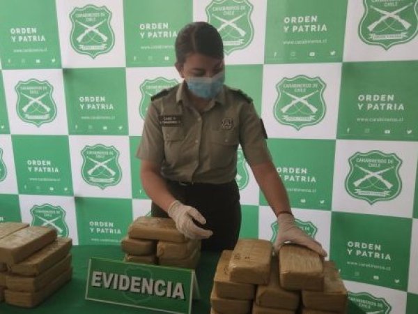 Droga y una subametralladora “artesanal” deja procedimiento en Antofagasta