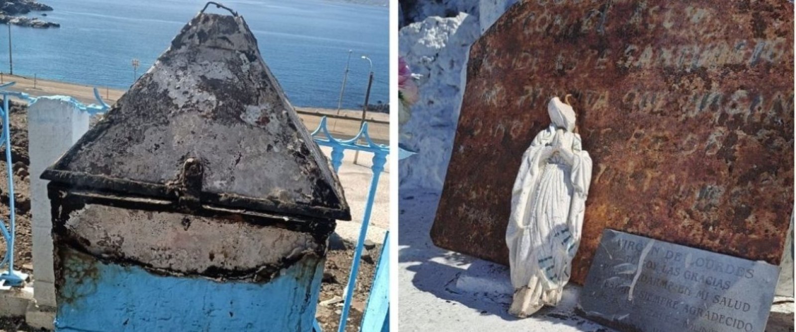 Vecinos de Taltal denuncian graves daños en santuario religioso de La Puntilla