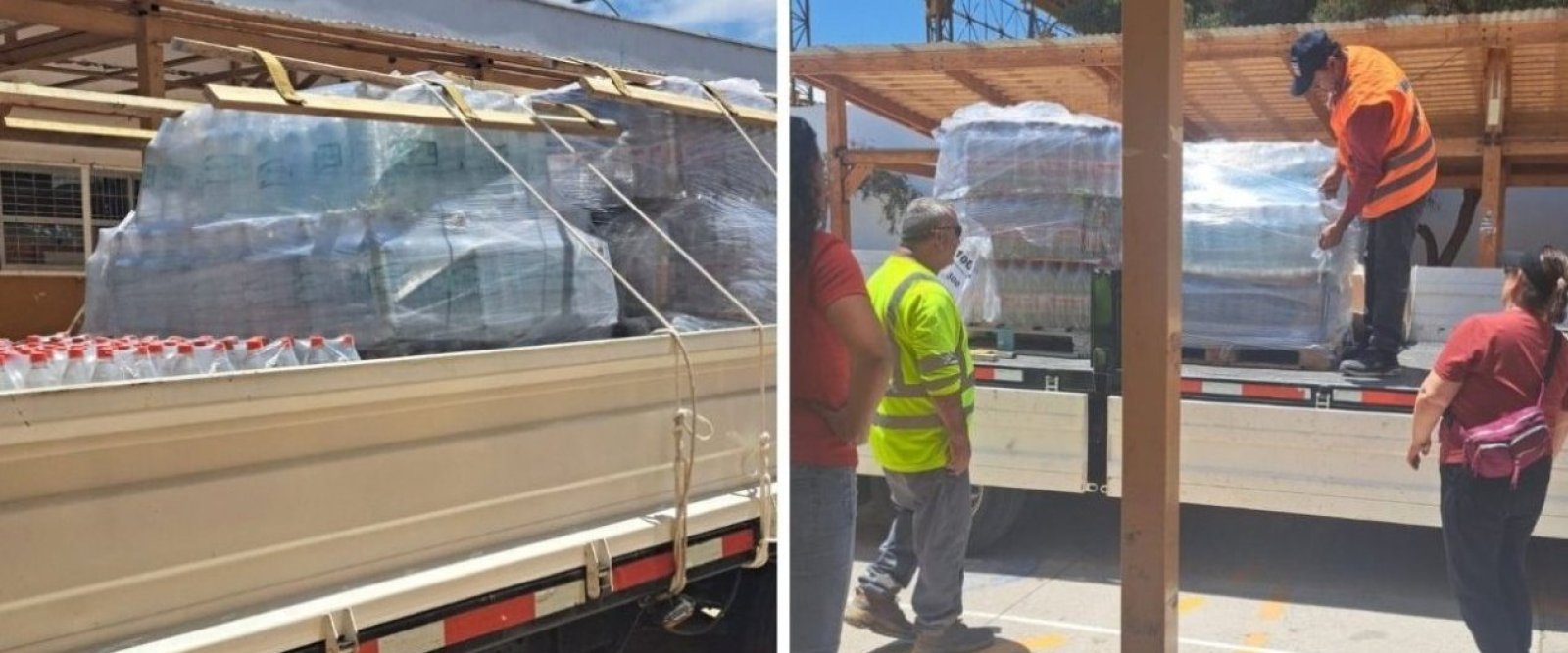 Minera Meridian El Peñón se sumó desde el primer día a campaña solidaria de Taltal por el sur de Chile