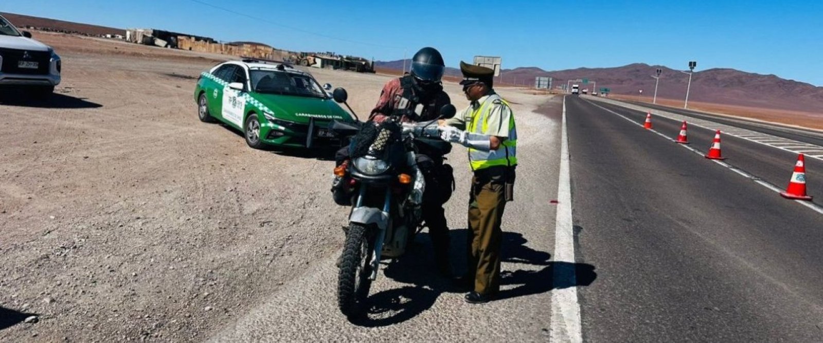 Actividad preventiva “Verano Seguro” refuerza la seguridad vial en cruce de Taltal