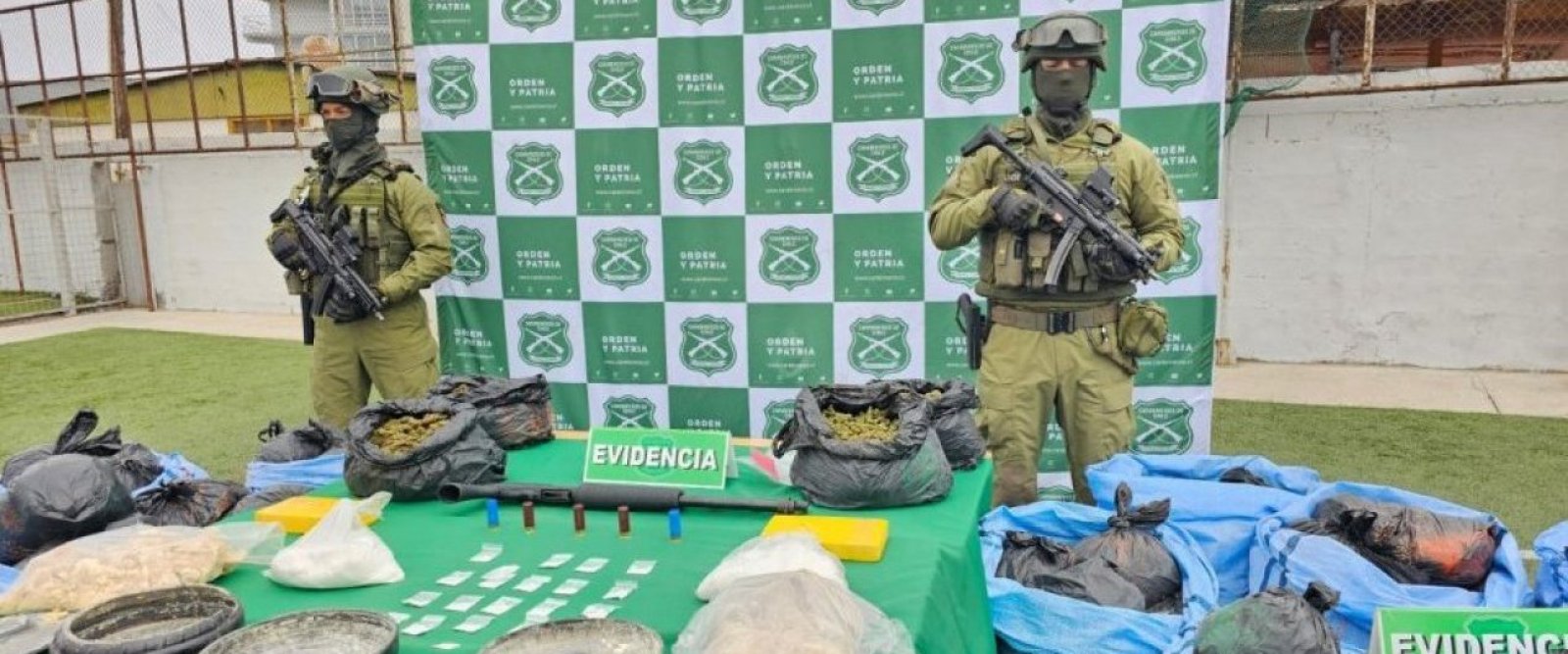 Región de Antofagasta supera las 21,7 toneladas de droga incautada con alza histórica del 304%