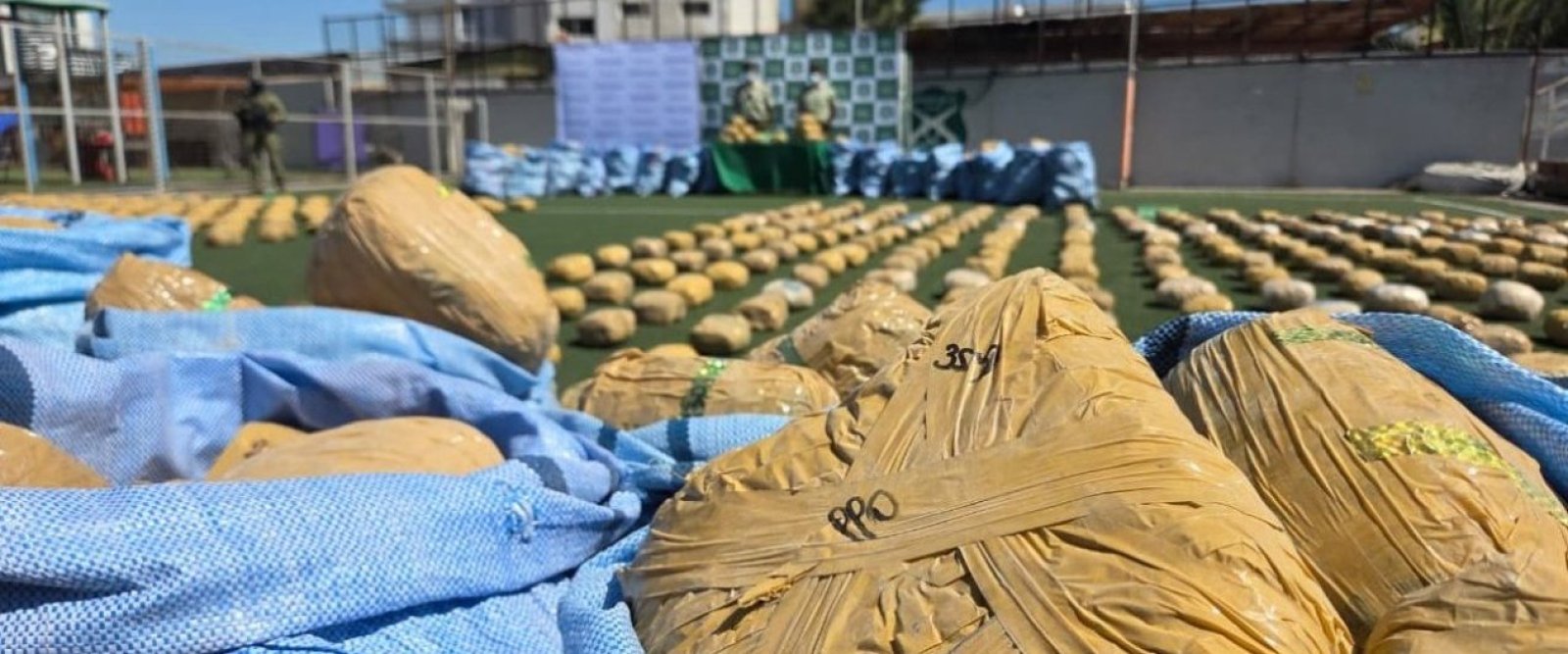 Retén Alemania de Taltal lidera golpe al narcotráfico con incautación de 1,8 toneladas de marihuana