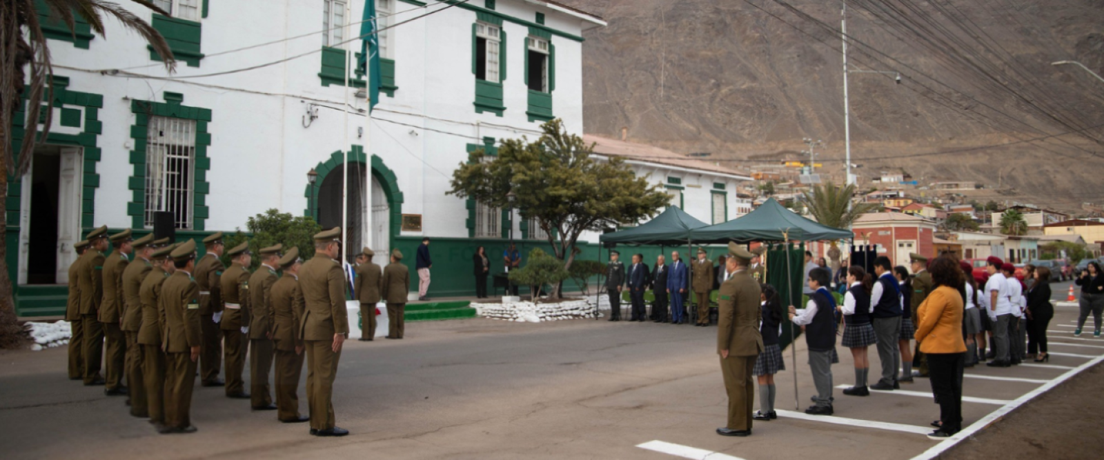 1ª Comisaría de Taltal conmemora con solemne ceremonia los 99 años de Carabineros de Chile