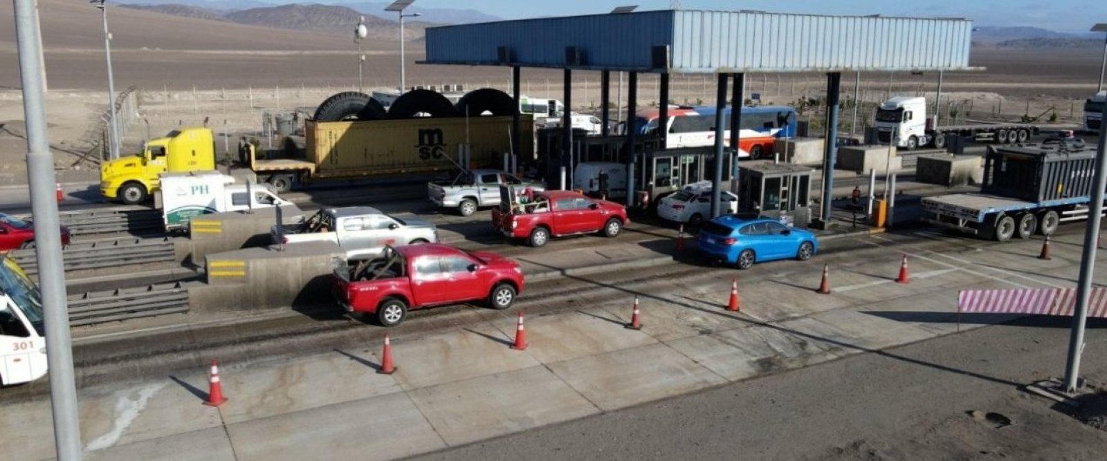 Región de Antofagasta: MOP proyecta 100 mil vehículos en rutas por Día del Trabajador