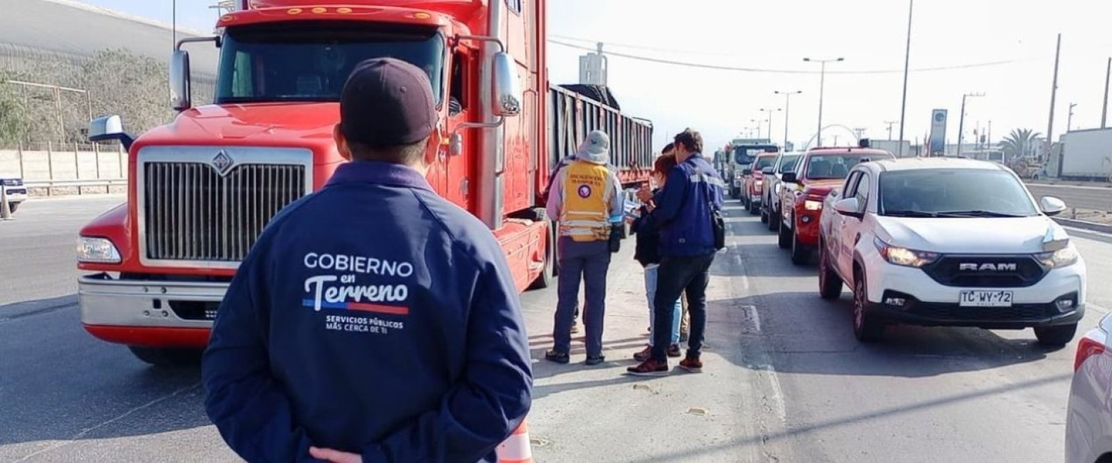 Más de 100 vehículos fueron fiscalizados en operativo del Plan Escudo en Ruta en La Negra