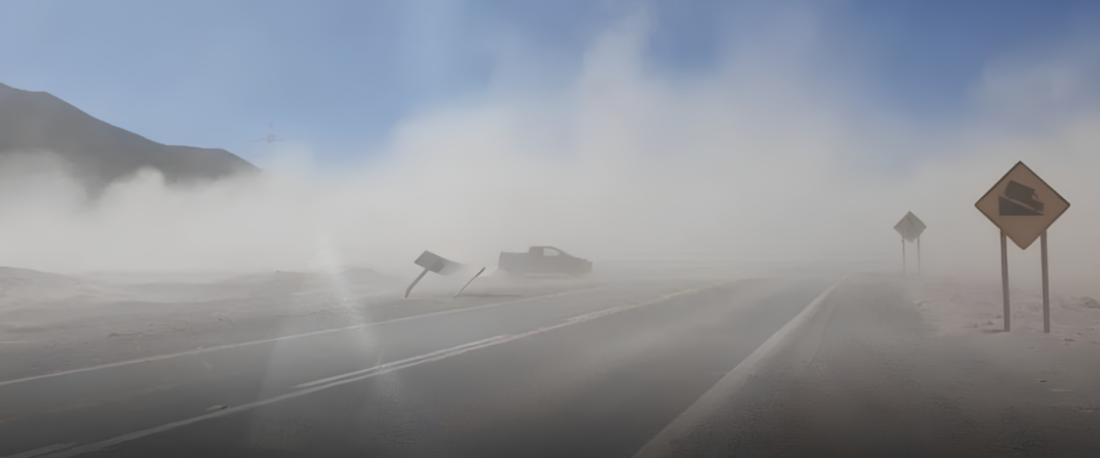 DMC emite aviso por vientos de hasta 50 KM/H en el litoral de Antofagasta y Atacama