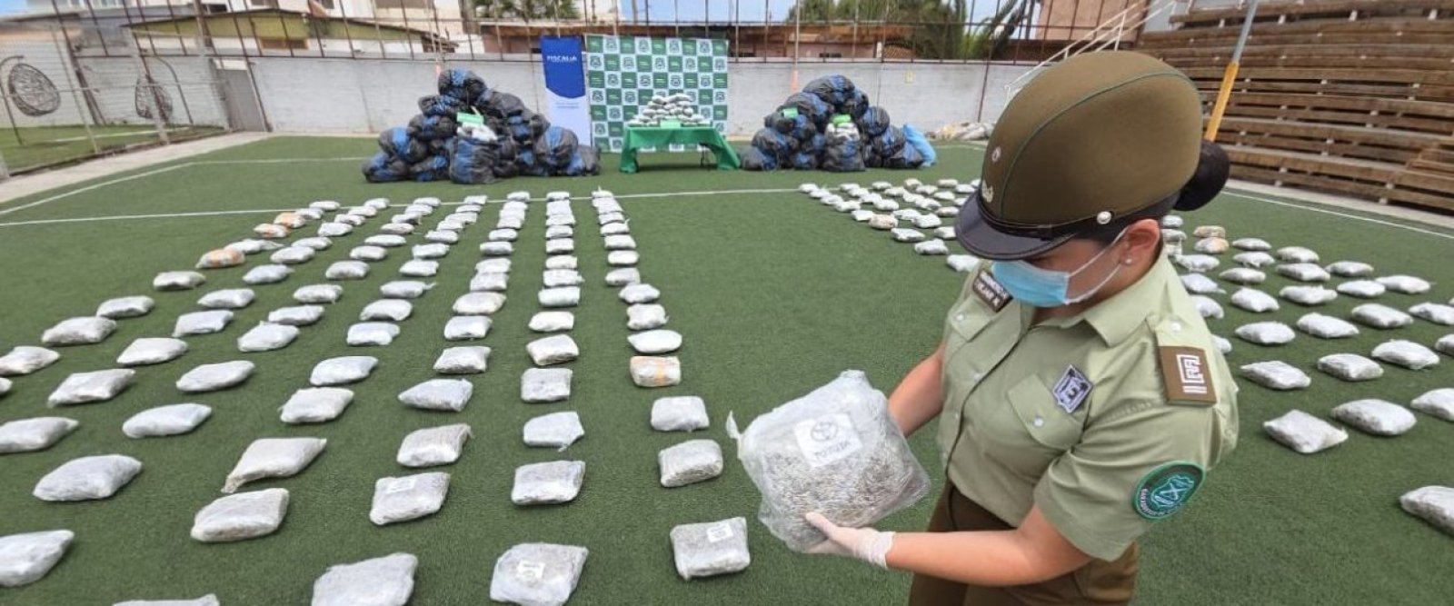 Carabineros incauta más de 1.450 kilos de droga en operativos fronterizos en Antofagasta