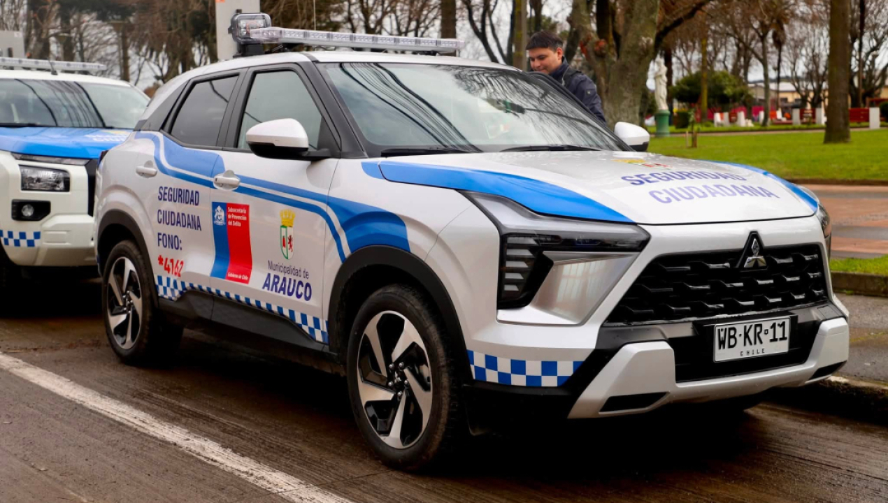 /arauco-incorpora-cinco-nuevos-vehiculos-para-reforzar-el-patrullaje